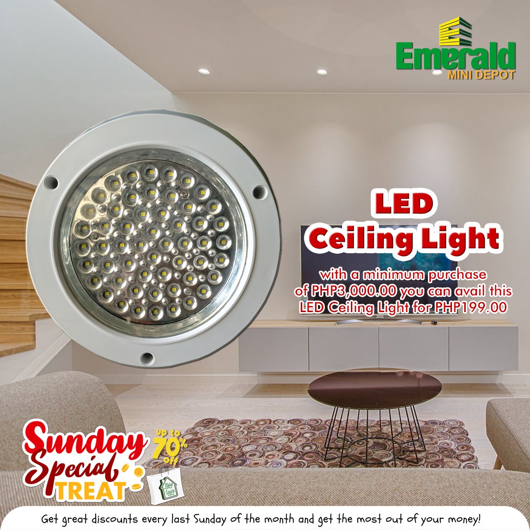 LED Ceiling Light in round shape